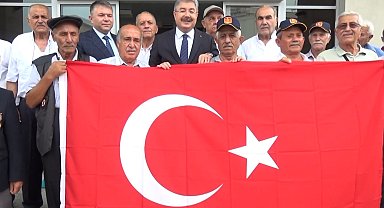 Osmaniyeli Gaziler, uğruna savaştıkları toprakları görmeye 50 yıl sonra gittiler