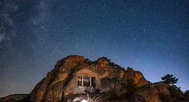 Perseid meteor yağmuru Eskişehir'de de fotoğraflandı