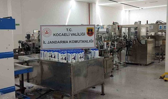 Piyasa değeri 4 milyon TL sahte şampuan ele geçirildi