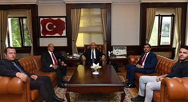 Pütürge Belediye Başkanı Sülük, Emniyet Genel Müdürü'nü ziyaret etti