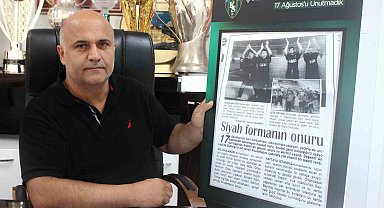 Recep Durul: "Kocaelispor depremde şehre moral ve umut oldu"