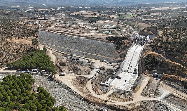 Reşitköy Barajı'nda çalışmalar devam ediyor