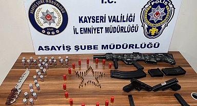 Ruhsatsız silah ve mermi satan şahıs yakalandı
