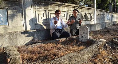 Sahibi olmayan mezar, mezarlığın dışında kaldı