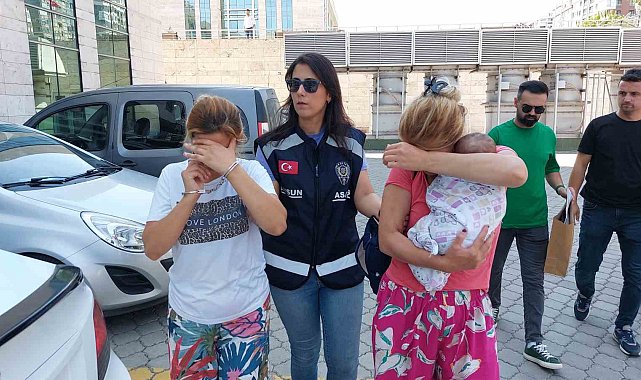 Samsun'da evden ziynet eşyası ve para çalan 2 kadın tutuklandı