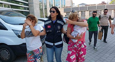 Samsun'da evden ziynet eşyası ve para çalan hırsızlar yakalandı