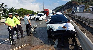 Samsun'da zincirleme trafik kazası: 3 yaralı