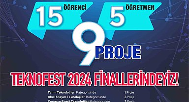 SANKO Okulları'nın dokuz projesi TEKNOFEST finallerinde