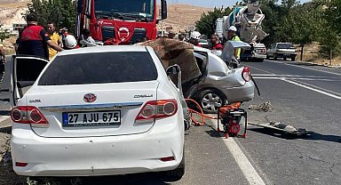 Şanlıurfa'da trafik kazası: 1 ölü, 7 yaralı