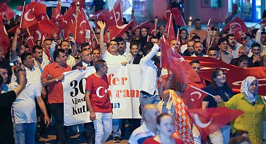 Şehitkamil'de 30 Ağustos coşkusu