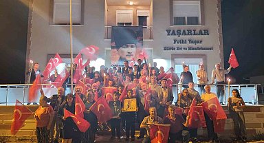 Selçik Köyü'nde anlamlı yürüyüş