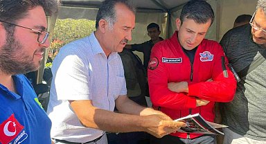 Selçuk Bayraktar, GAÜN öğrencilerinin geliştirdikleri projeleri inceledi