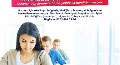 Selçuk Belediyesinden yeni üniversiteli gençlere destek: "İlk harçlıklarınız bizden"