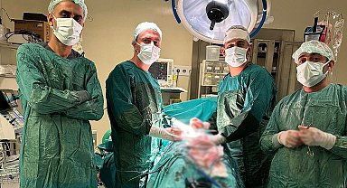 Siirt Eğitim ve Araştırma Hastanesinde ilk defa açık radikal prostatektomi ameliyatı gerçekleştirildi