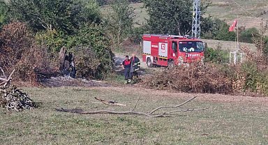 Sinop'ta otların yakılması paniğe neden oldu