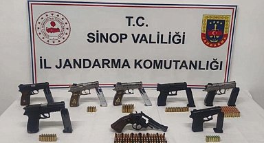 Sinop'ta suç ve suçluyla mücadele: 114 şüpheli yakalandı