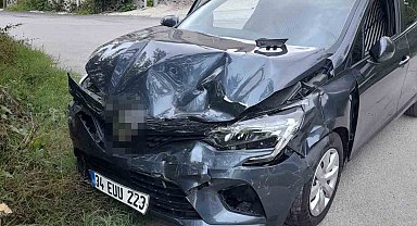 Sinop'ta trafik kazası: 1 yaralı