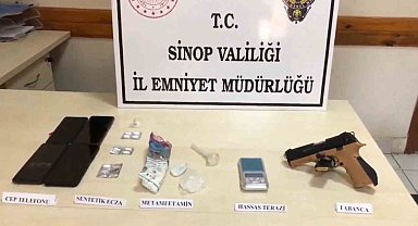 Sinop'ta uyuşturucu operasyonu: 3 kişi tutuklandı