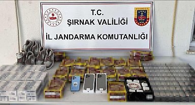 Şırnak'ta jandarmadan kaçakçılık operasyonu: 3 gözaltı