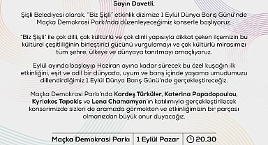 Şişli Sanatın her alanında: 'Biz Şişli' başlıyor