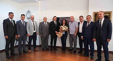 Şoför esnafı Başkan Çerçioğlu'yla görüştü