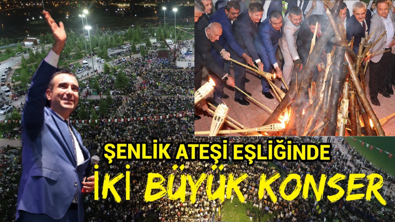 Şölen Ateşi Eşliğinde İki Muhteşem Konser