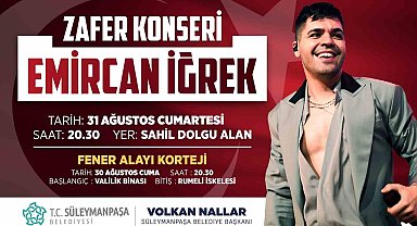 Süleymanpaşa'da 30 Ağustos kutlamaları