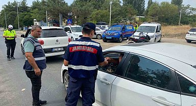 Süloğlu'nda emniyet ve jandarmadan ortak uygulama