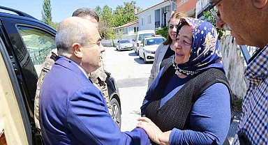 Sultan Ana Yardımlaşma ve Dayanışma Derneği Başkanı Kümbet'ten Vali Dağlı'ya teşekkür