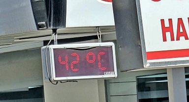 Sungurlu'da termometreler 42 dereceyi gösterdi
