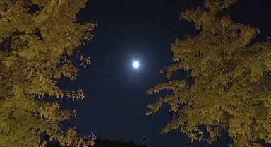 Süper Ay, İstanbul Anadolu yakasından böyle görüntülendi