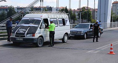 Sürücülere sıkı denetim