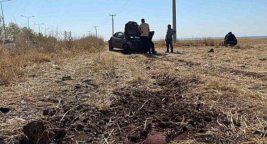 Sürücüsünün kontörlünden çıkan otomobil takla attı: 1 yaralı