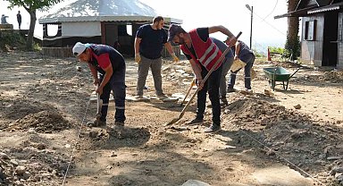 Tarihi gün yüzüne belediye çalışanları çıkartıyor