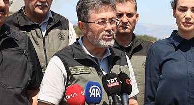 Tarım ve Orman Bakanı Yumaklı: "10 personelimiz ve 59 vatandaşımız dumanlardan etkilendi"