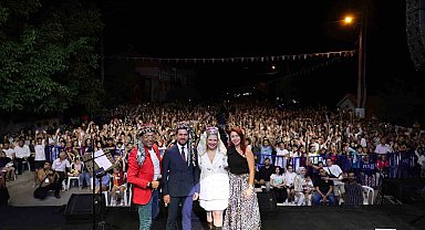 Tavas Zeybek Festivali renkli görüntülere sahne oluyor