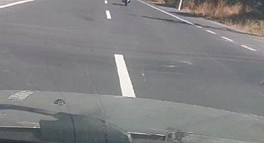 Tehlikeli yolculuk kamerada