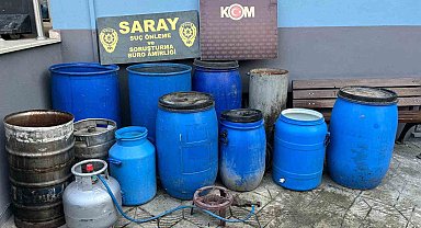 Tekirdağ'da 460 litre sahte alkol ele geçirildi: 1 gözaltı