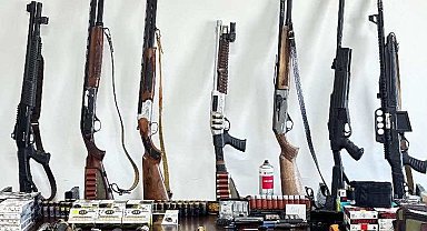 Tekirdağ'da evden cephanelik çıktı