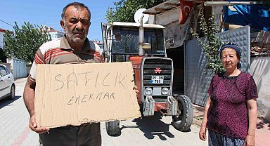 Telefon dolandırıcılarına 750 bin TL kaptıran Amasyalı çiftçi, traktörünü satışa çıkardı
