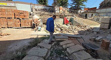 Tokat'ta kazıyla açığa çıkan 8 asırlık sır damperli camla korunacak