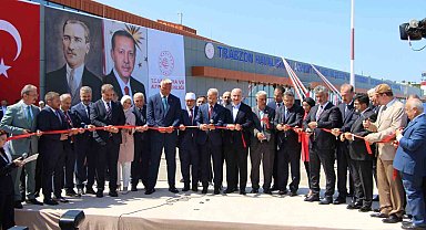 Trabzon Havalimanı'nın yeni dış hatlar gelen yolcu terminali ve CIP binası törenle hizmete girdi
