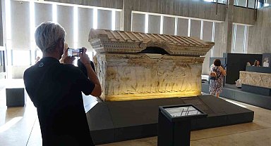 Troya Müzesi ve Troya Ören Yeri'ne 8 ayda 400 bin kişi ziyaret etti