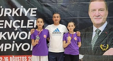 Türkiye şampiyonasından 2 madalya ile döndüler