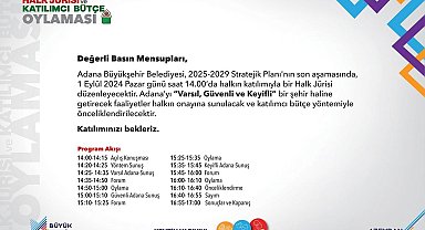 Türkiye'nin ilk halk jürisi Adana'da toplanıyor