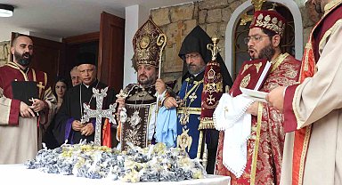 Türkiye'nin tek Ermeni köyünde 'Meryem Ana' ayini