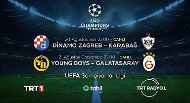 UEFA Şampiyonlar Ligi Play-Off heyecanı TRT'de yaşanacak