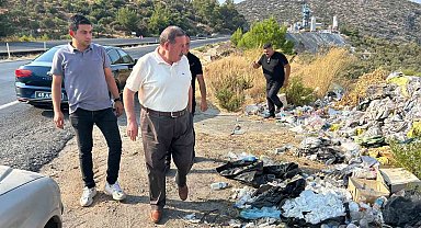 Ünlü sanatçı Özay isyan etti, Milas Belediyesi temizledi