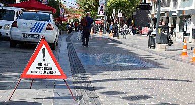 Uşak Belediyesi ekiplerince denetim gerçekleştirildi