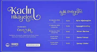Üsküdar'da 'Kadın Hikayeleri' söyleşileri başlıyor